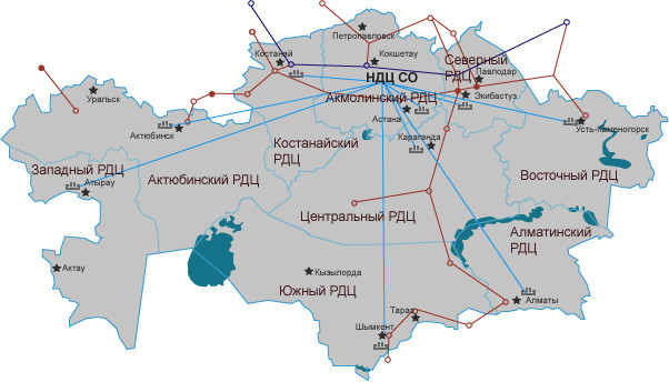 Щучинск казахстан на карте